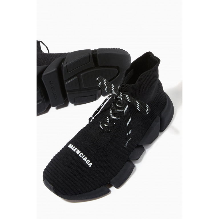 Balenciaga - Speed 2.0 Lace-up Sneakers in Recycled Knit