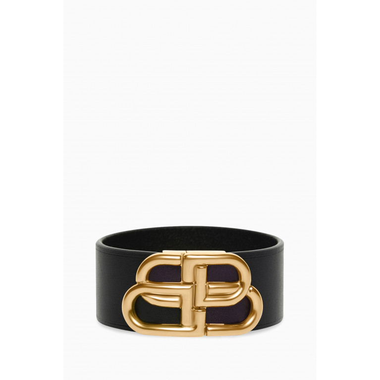 Balenciaga - BB Bracelet in Shiny Box Calfskin
