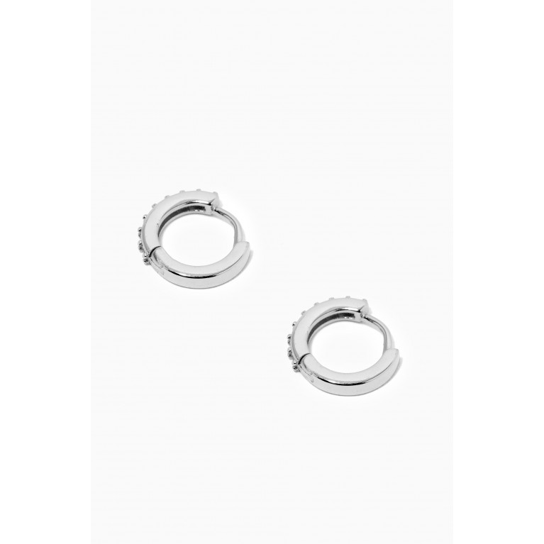 The Jewels Jar - The Jewels Jar - Lana Huggie Hoop Earrings in Sterling Silver