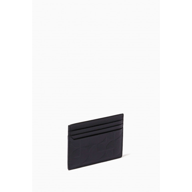 Dunhill - Belgrave Card Case in Embossed Leather