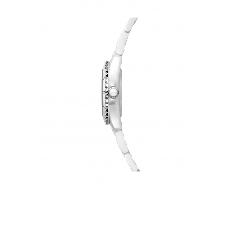 CHANEL - White highly resistant ceramic and steel