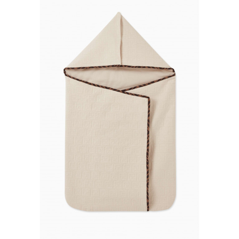 Fendi - Baby Sleeping Bag in FF Quilted Cotton