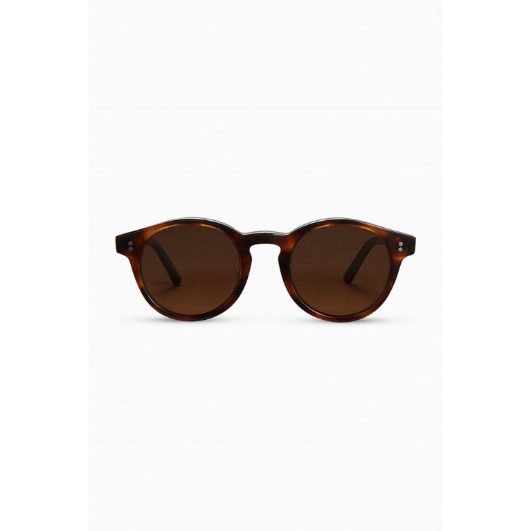 03 Round Sunglasses Brown