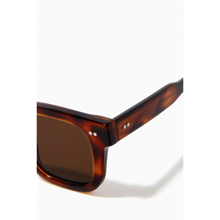 Chimi - 04 Rectangular Sunglasses Brown