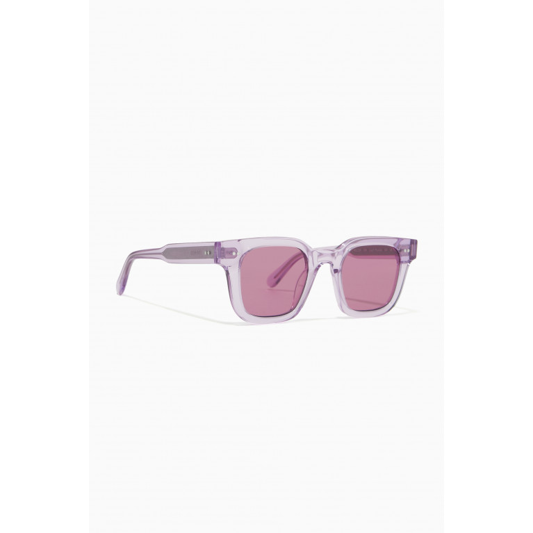 Chimi - 04 Rectangular Sunglasses Purple