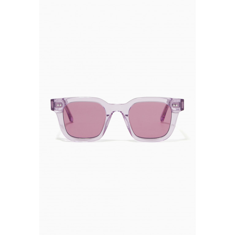 04 Rectangular Sunglasses Purple