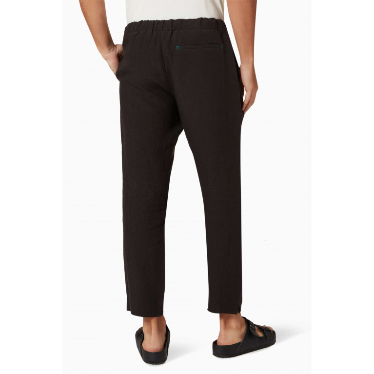 Marane - Drawstring Pants in Lightweight Linen