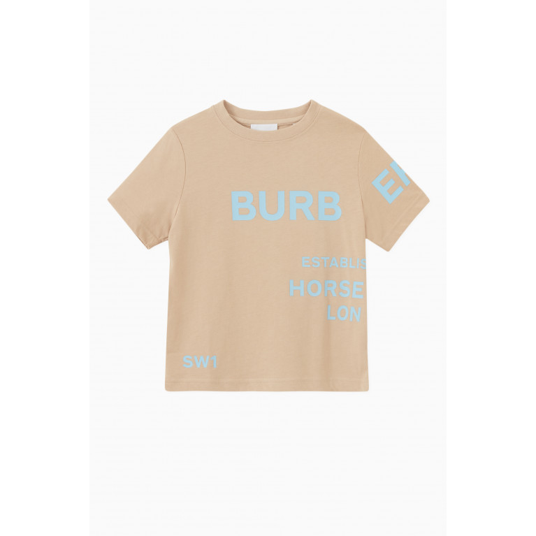 Burberry - Horseferry Print T-shirt in Cotton