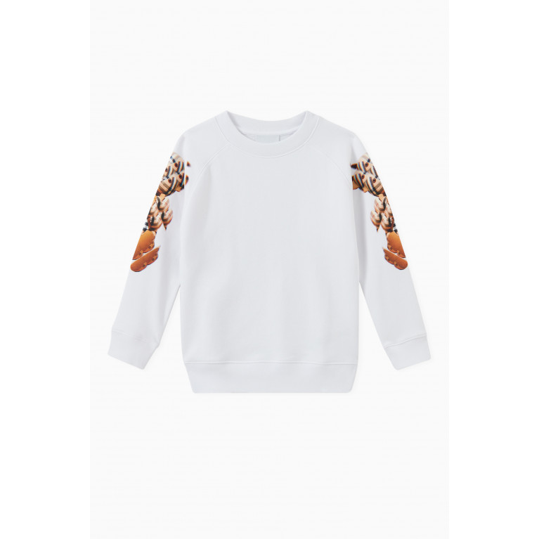 Burberry - Thomas Bear Print Sweatshirt in Loop-back Cotton