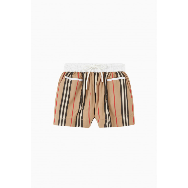 Burberry - Icon Stripe Shorts in Cotton