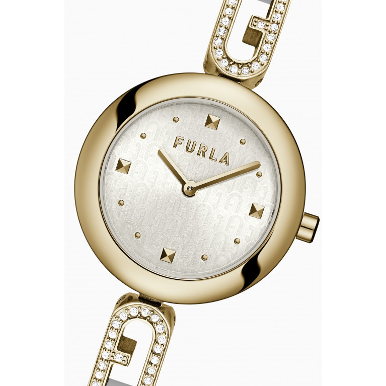 Furla - Crystal Bangle Quartz Watch, 28mm