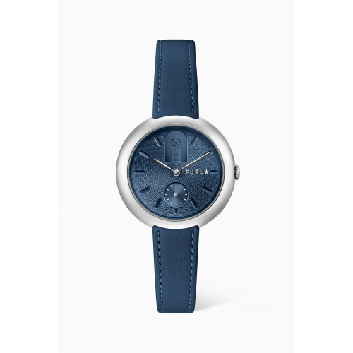 Furla - Cosy Seconds Leather Quartz Watch, 36mm