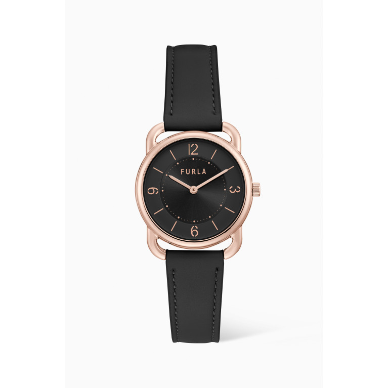 Furla - New Sleek Leather Quartz Watch, 33mm