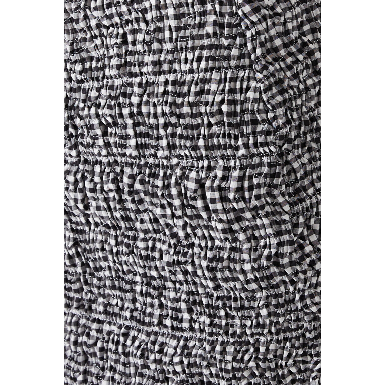 Miu Miu - Vichy Midi Skirt in Gingham Knit
