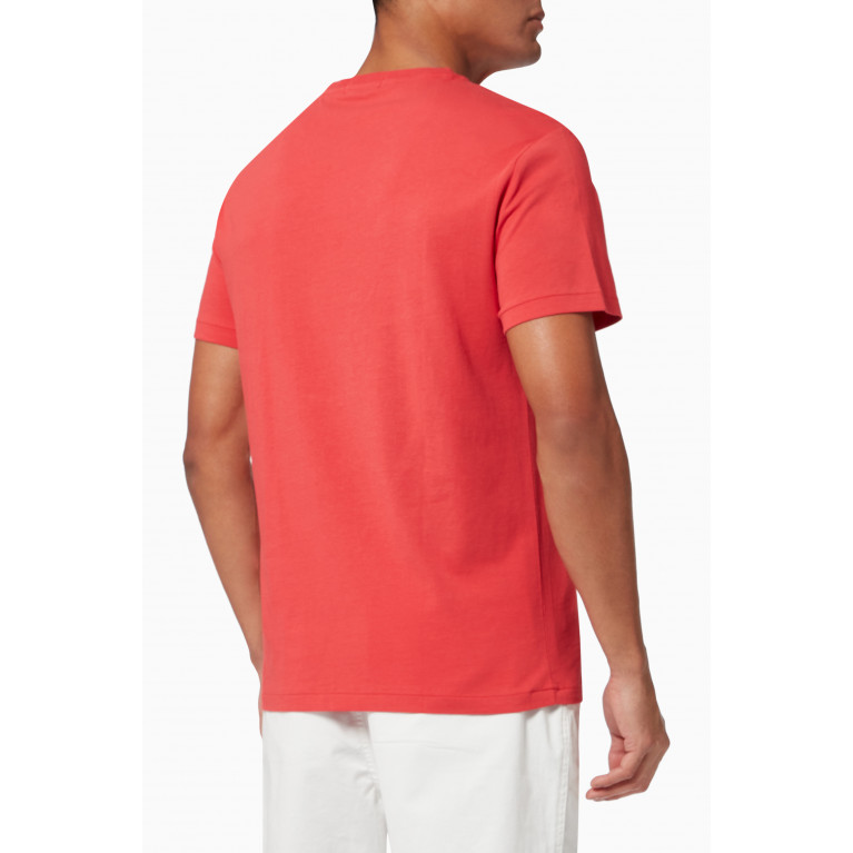 Polo Ralph Lauren - Custom Slim Fit Logo T-shirt in Cotton Jersey