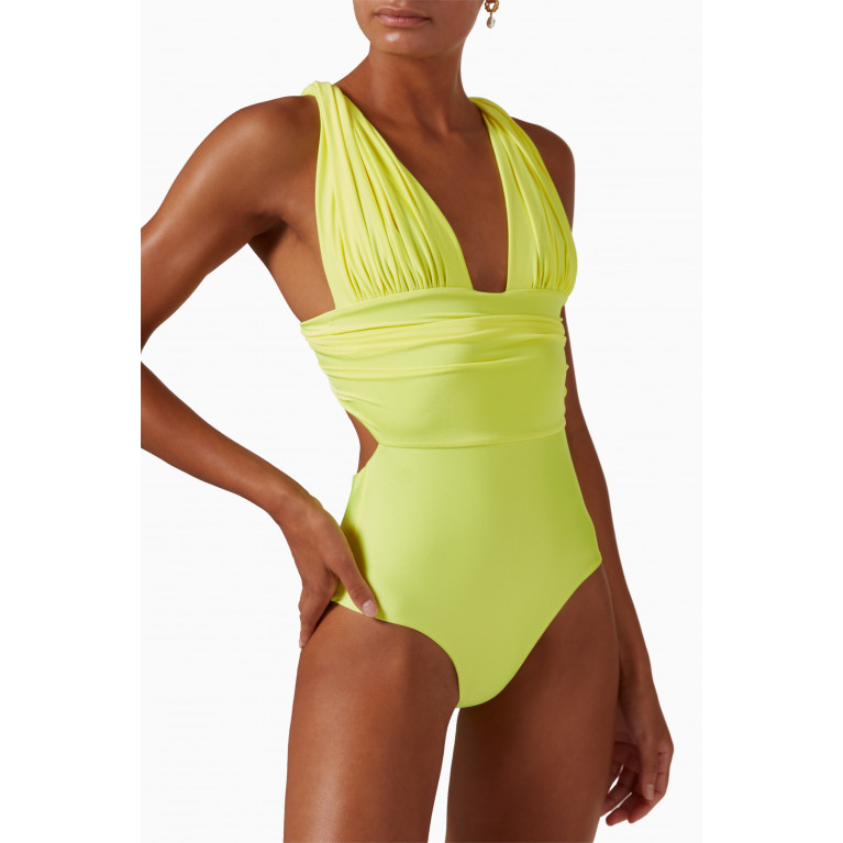 Maria Lucia Hohan - Lilianne One-piece Swimsuit in Nylon Green