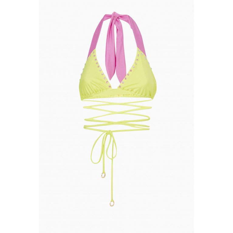 Maria Lucia Hohan - Mya Bikini Top in Nylon