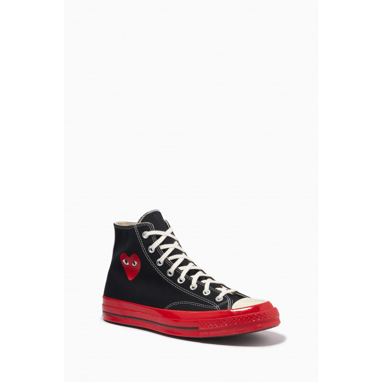 Comme des Garçons  - x Converse CT70 High Top sneakers in Canvas Black