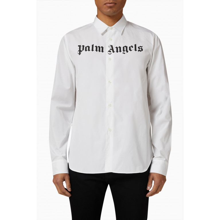 Palm Angels - Classic Logo Shirt in Cotton