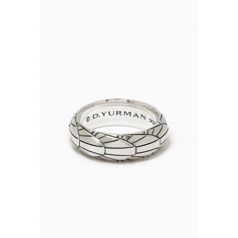 David Yurman - Empire Band Ring in Sterling Silver