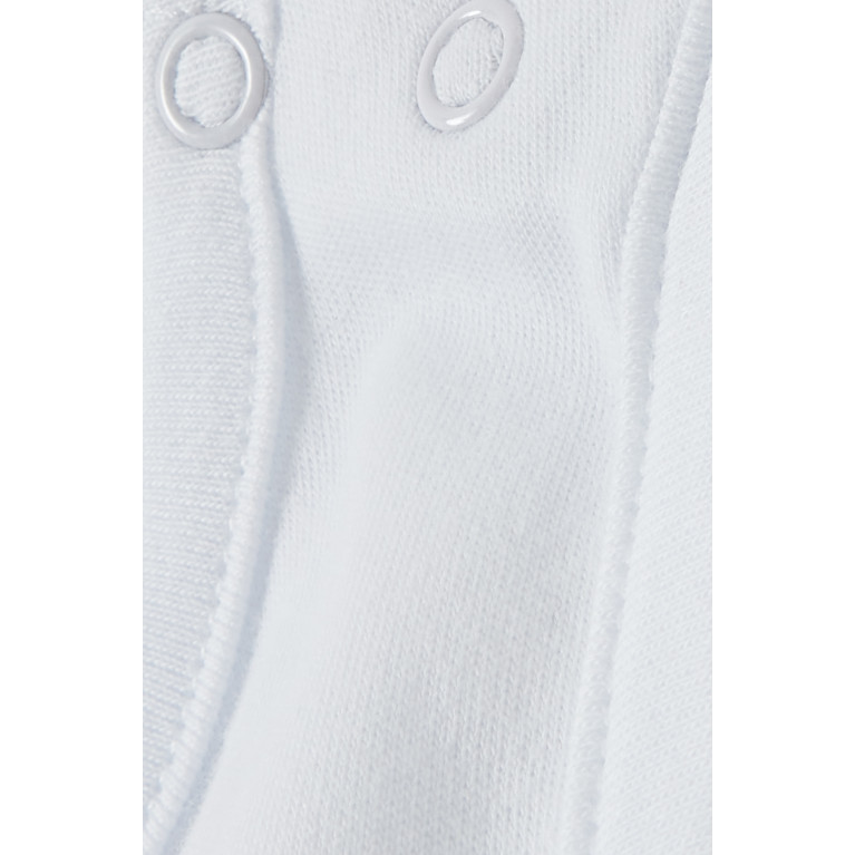 NASS - Bayan Bodysuit in Organic Cotton Jersey White