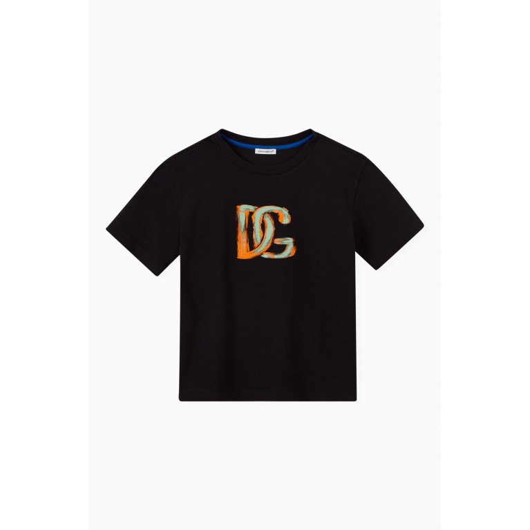 Dolce & Gabbana - Logo Print T-Shirt in Jersey