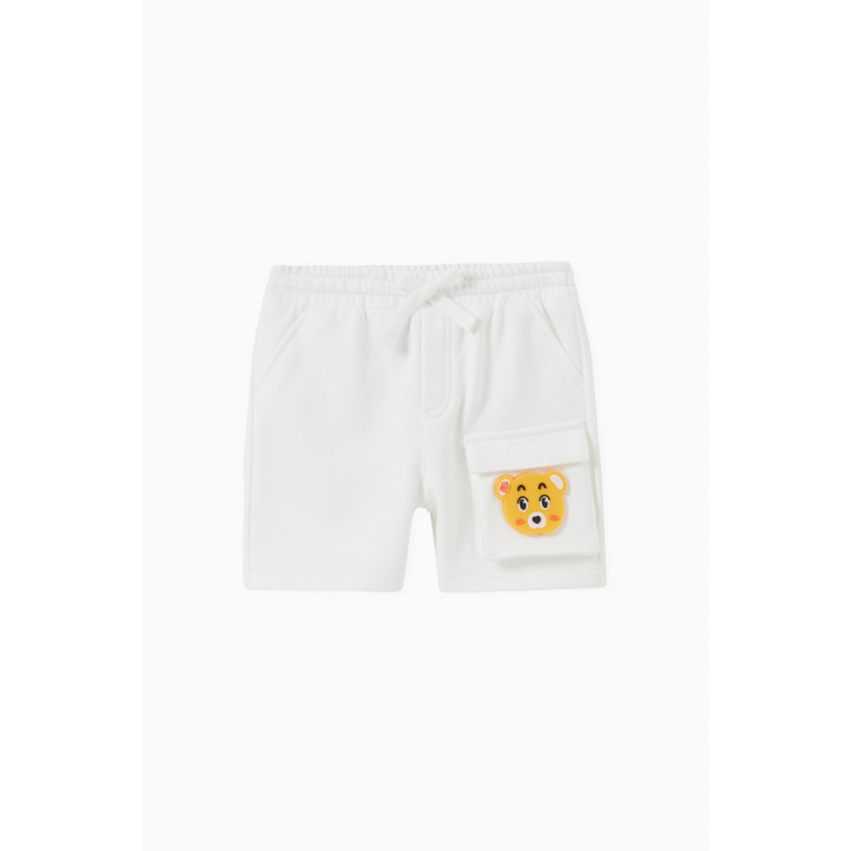 Dolce & Gabbana - Teddy Print Shorts in Cotton