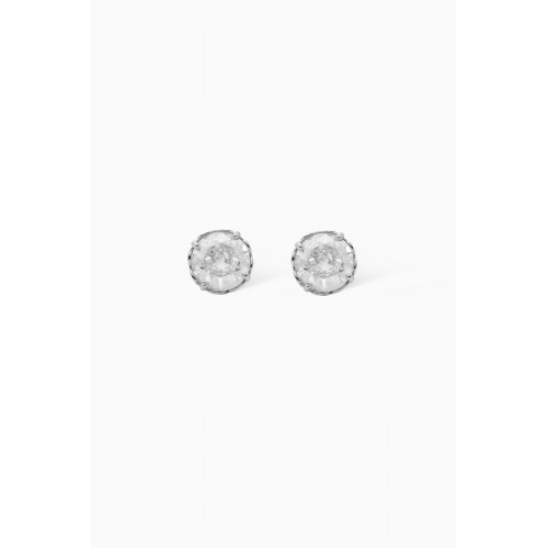 Kate Spade New York - That Sparkle Round Earrings in Metal Silver