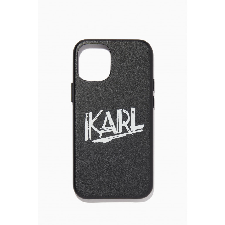 Karl Lagerfeld - K/Ikon Graffiti 12 Mini Case in Acrylic & Silicone