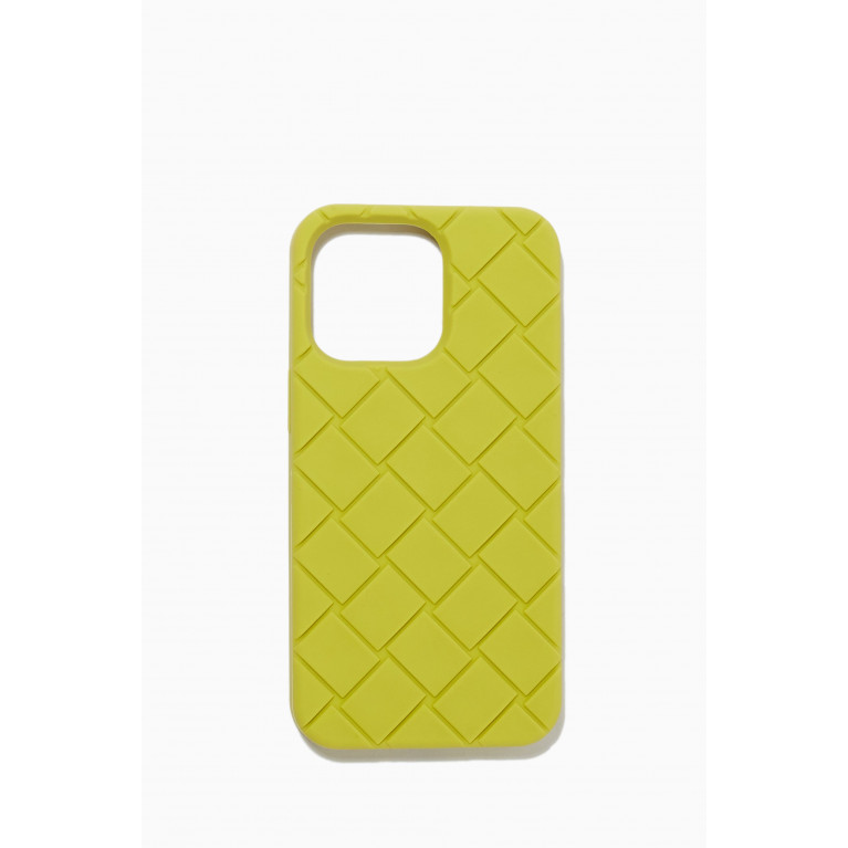 Bottega Veneta - iPhone 13 Pro/ iPhone 13 Case in 3D Intarsio Rubber