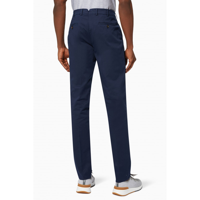 Brunello Cucinelli - Dyed Trousers in Cotton