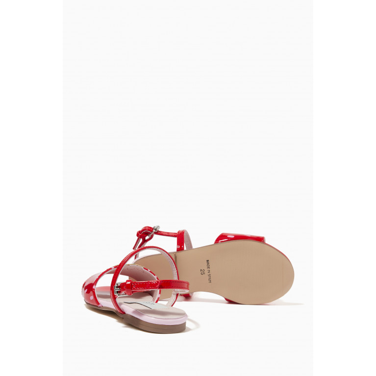 Stella McCartney - Strawberry Buckle Sandals