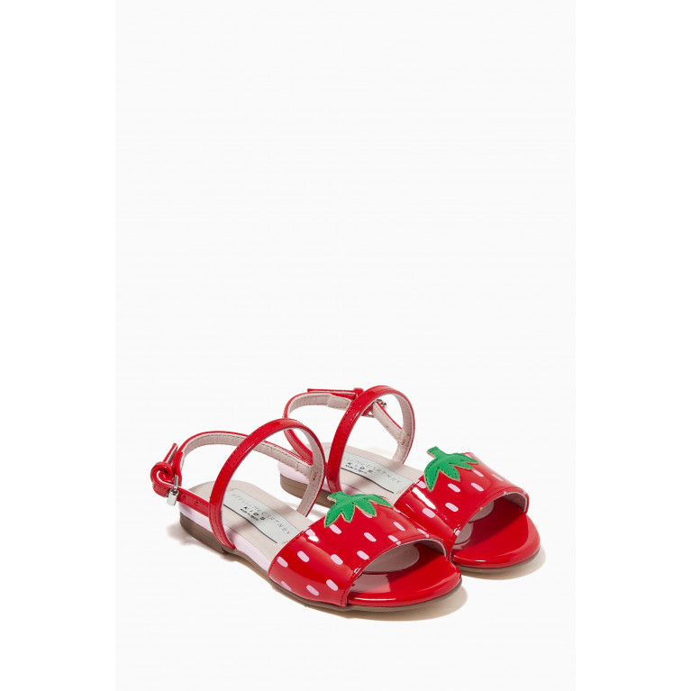 Stella McCartney - Strawberry Buckle Sandals