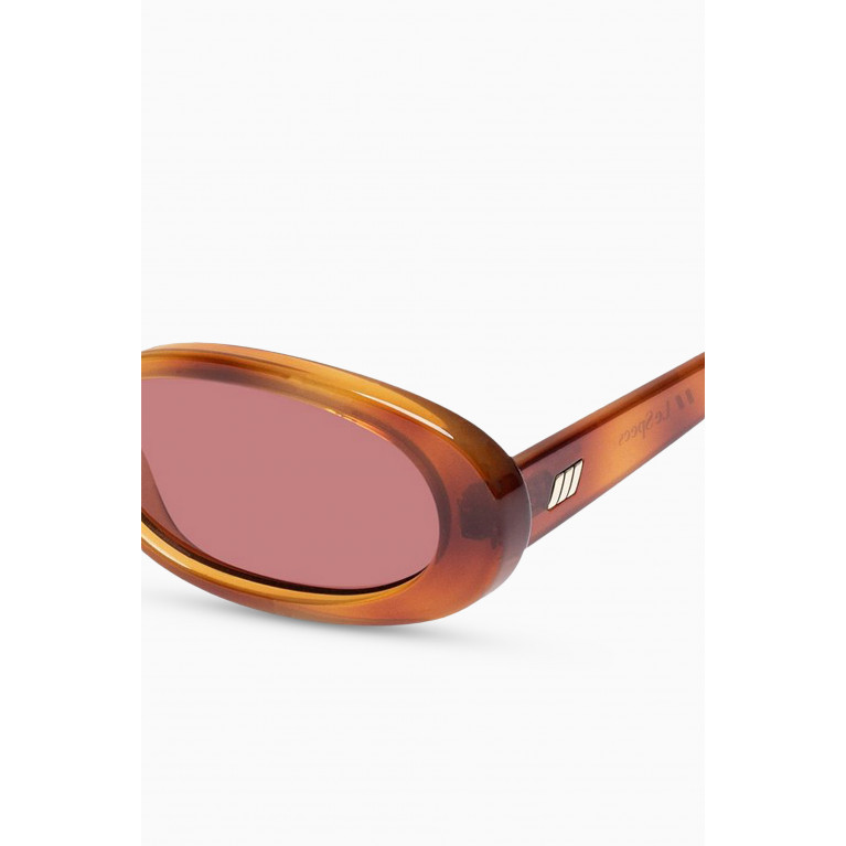 Le Specs - Outta Love Oval Sunglasses