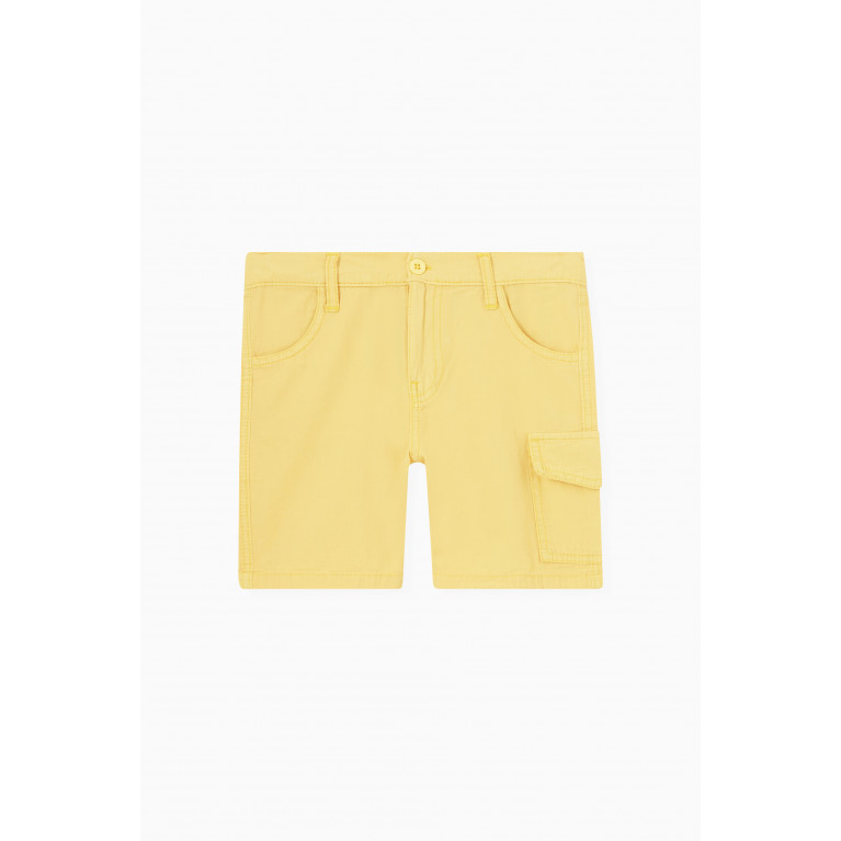 NASS - Robin Shorts in Cotton Gabardine Yellow