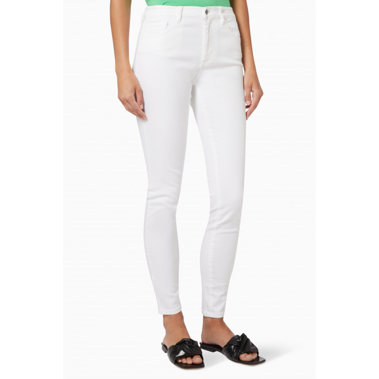 Armani Exchange - J01 Super Skinny Jeans in Denim White