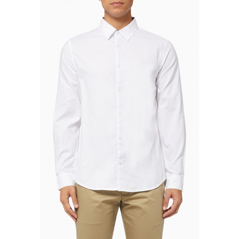 Armani Exchange - Oxford Shirt in Cotton White