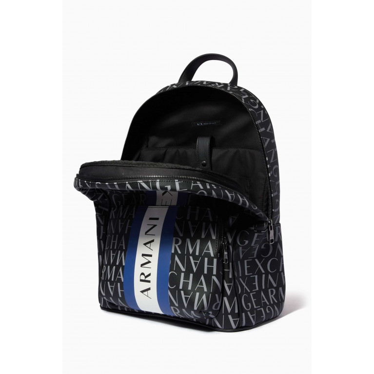 Armani Exchange - Logo Backpack in Nylon
