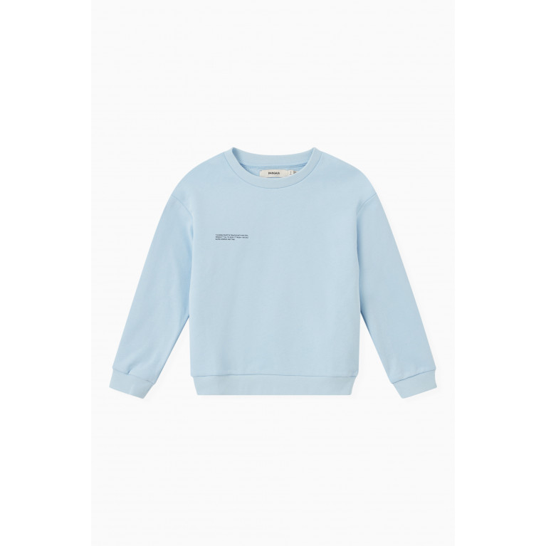 Pangaia - Pangaia - 365 Sweatshirt in Organic Cotton BABY BLUE