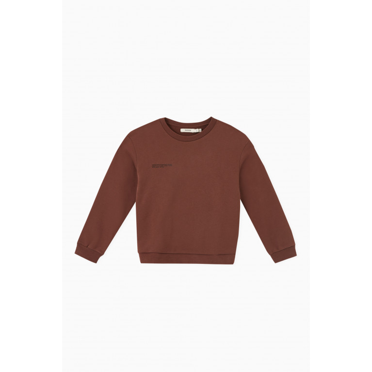 Pangaia - Pangaia - 365 Sweatshirt in Cotton Brown