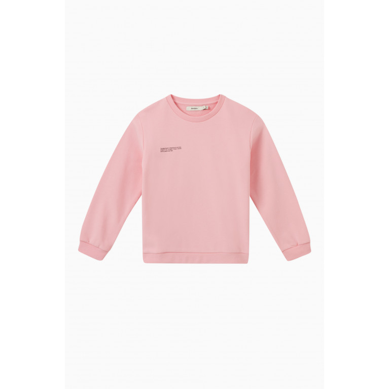 Pangaia - 365 Sweatshirt in Cotton Pink