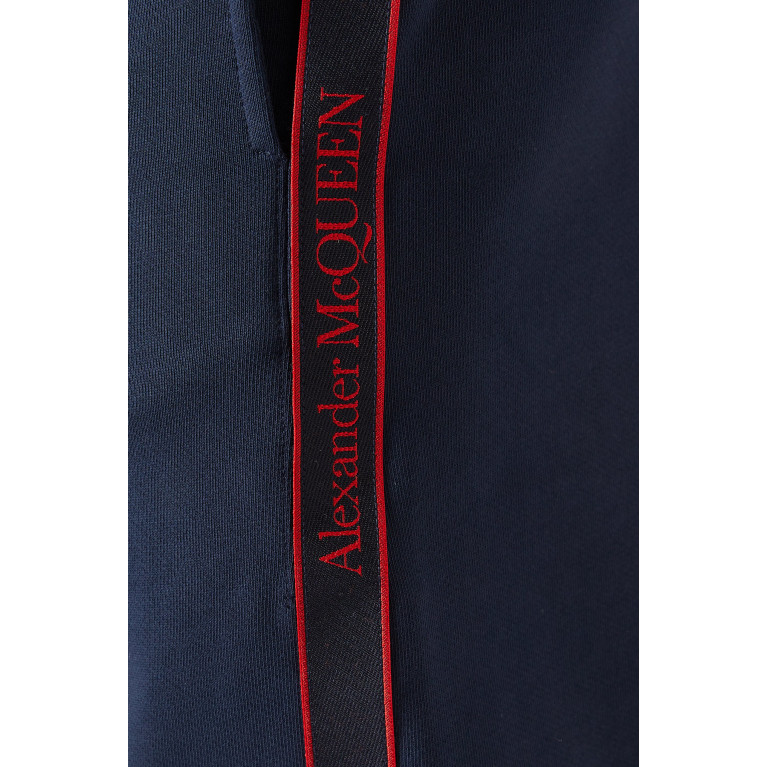 Alexander McQueen - Logo Tape Sweatshorts in Cotton