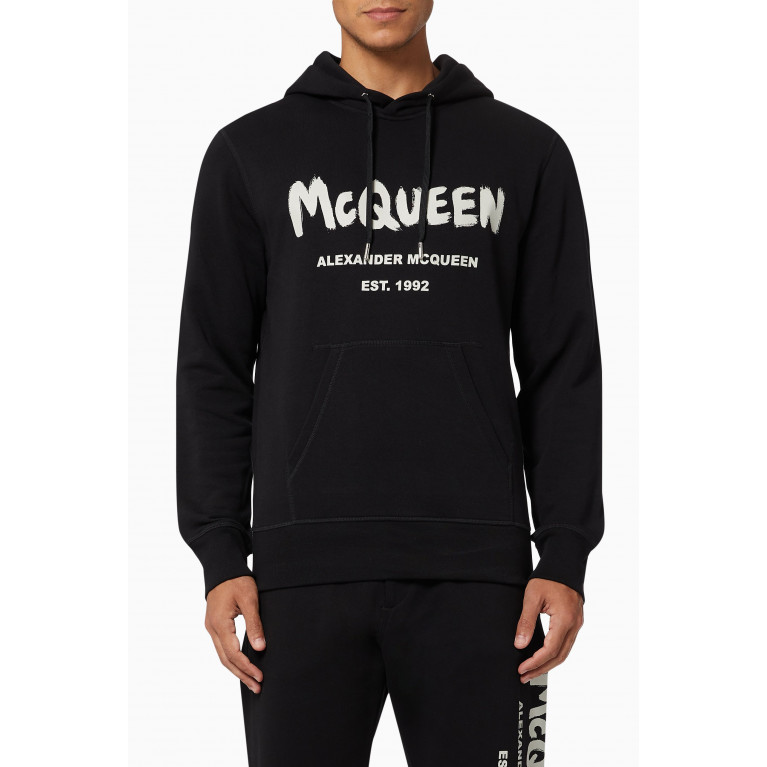 Alexander McQueen - Logo Hoodie in Fleece