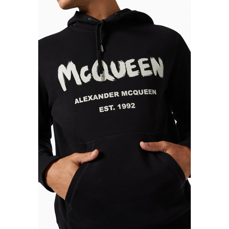 Alexander McQueen - Logo Hoodie in Fleece
