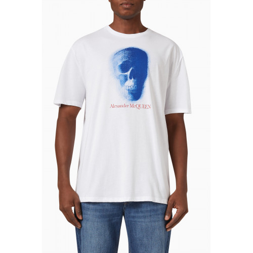 Alexander McQueen - Skull T-shirt in Cotton Jersey