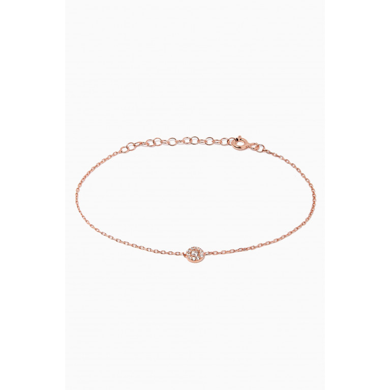 KHAILO SILVER - Crystal Thin Bracelet