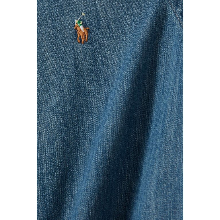 Polo Ralph Lauren - Logo-embroidered Shirt in Denim