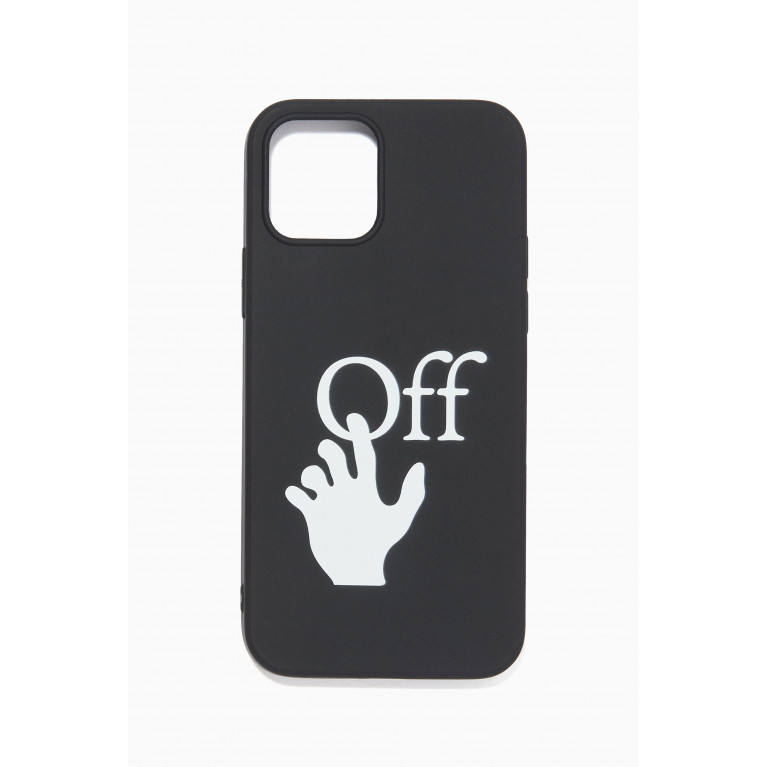 Off-White - Hands Off iPhone 12 Pro Case in PVC