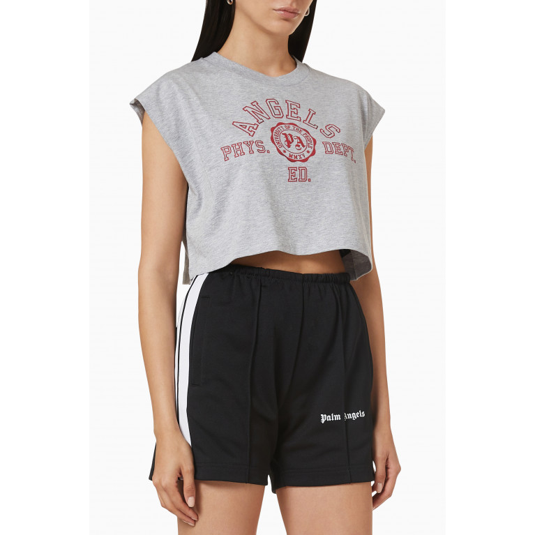 Palm Angels - College Muscle T-shirt in Cotton