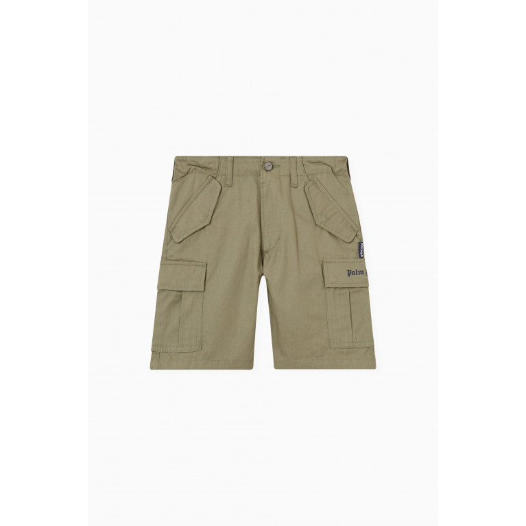 Palm Angels - Cargo Shorts in Cotton